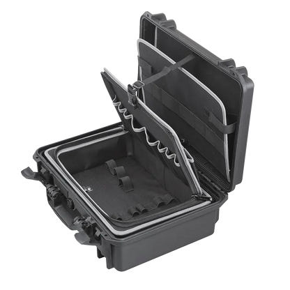 MAX430TC Waterproof Tool Case by Panaro with Tool Organizer Insert – 46.4 × 36.6 × 17.6 cm