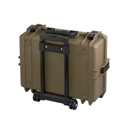 MAX505CAMTR Waterproof Camera Trolley Case by Panaro with Padded Dividers & Wheels – 55.5 × 42.8 × 21.1 cm