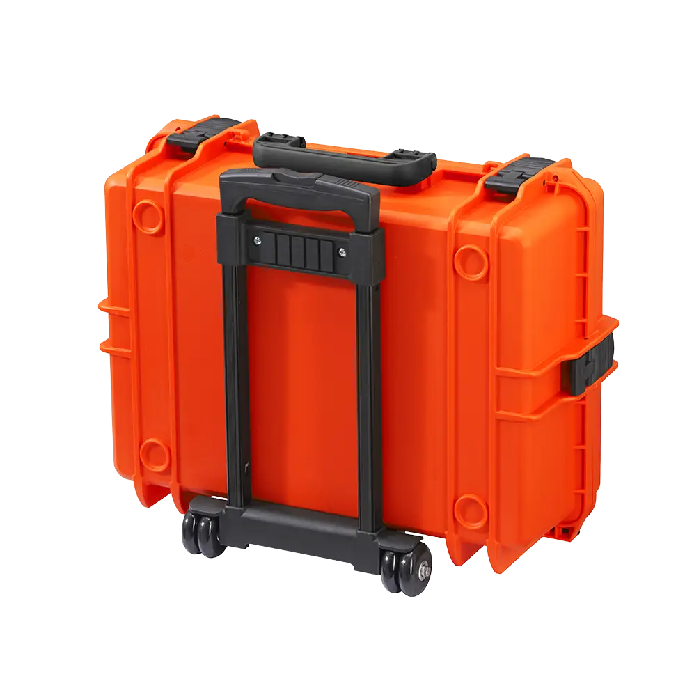 MAX505CAMTR Waterproof Camera Trolley Case by Panaro with Padded Dividers & Wheels – 55.5 × 42.8 × 21.1 cm