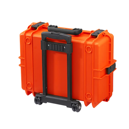 MAX505CAMTR Waterproof Camera Trolley Case by Panaro with Padded Dividers & Wheels – 55.5 × 42.8 × 21.1 cm