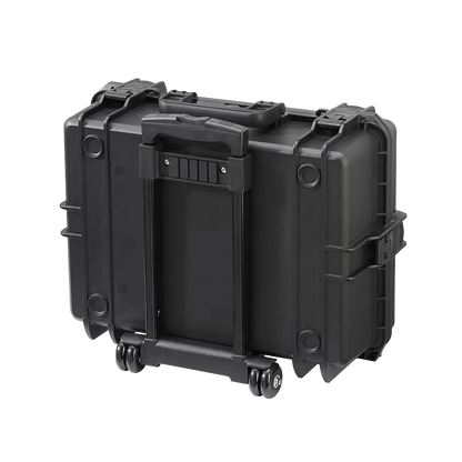 MAX505CAMTR Waterproof Camera Trolley Case by Panaro with Padded Dividers & Wheels – 55.5 × 42.8 × 21.1 cm