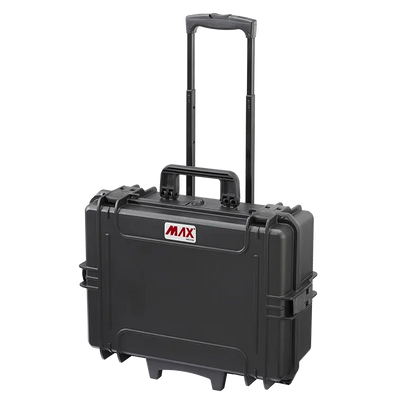 MAX505 CAMORGTR Waterproof Camera Organizer Trolley Case by Panaro with Wheels – 55.5 × 42.8 × 21.1 cm