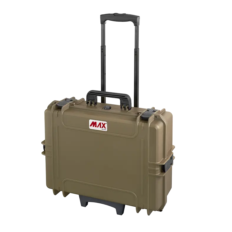 MAX505 CAMORGTR Waterproof Camera Organizer Trolley Case by Panaro with Wheels – 55.5 × 42.8 × 21.1 cm