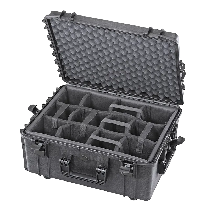 MAX540H245CAM Waterproof Camera Case by Panaro with Padded Dividers – 59.4 × 47.3 × 27 cm